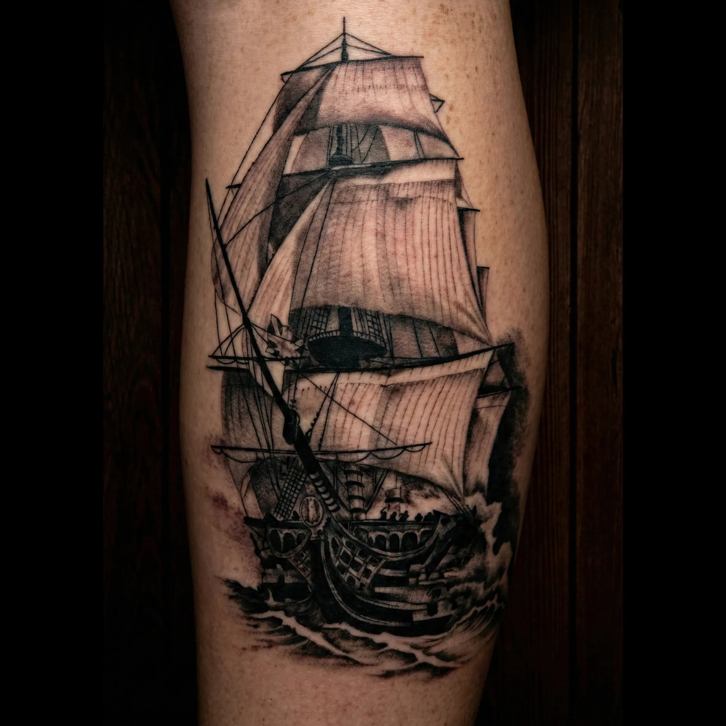 Black & Grey Realism Tattoos in Brisbane tattoo by Bad Apples Tattoo Emporium, Taringa Brisbane (6)