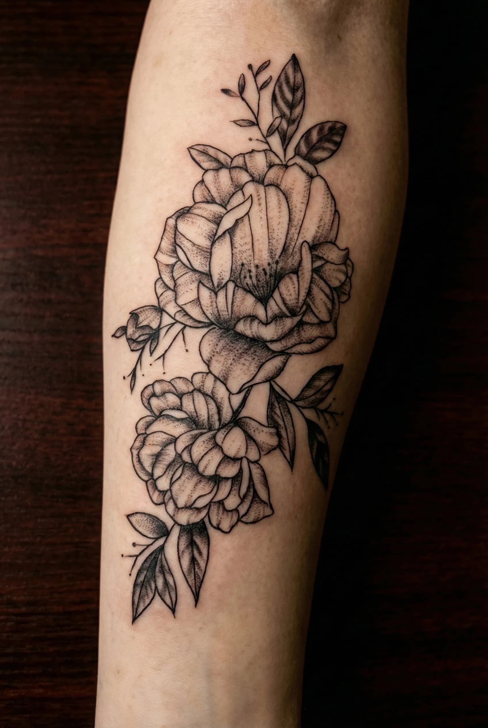 Fine Line Tattoos in Brisbane tattoo by Bad Apples Tattoo Emporium, Taringa Brisbane (4)