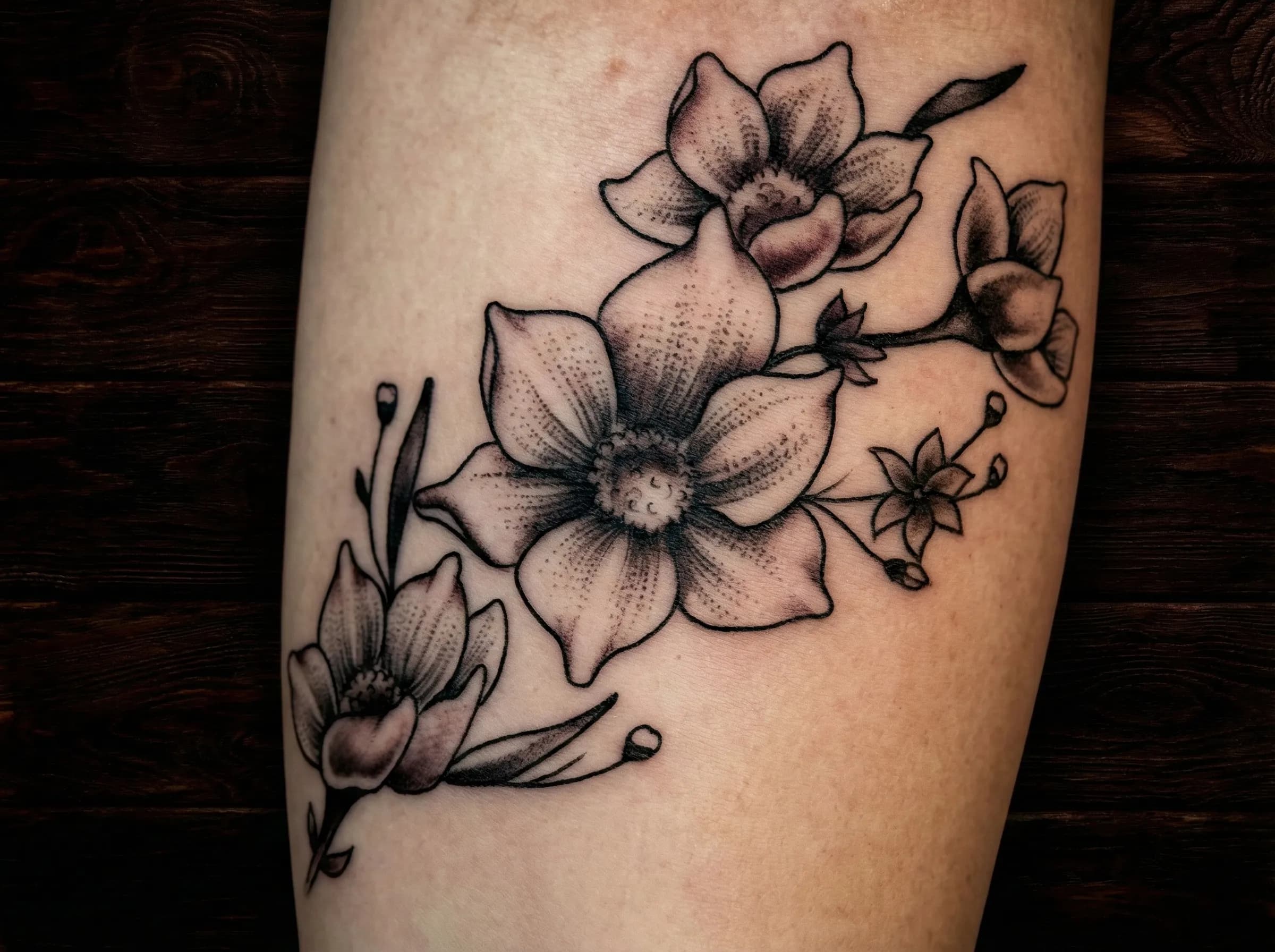 Fine Line Tattoos in Brisbane tattoo by Bad Apples Tattoo Emporium, Taringa Brisbane (7)