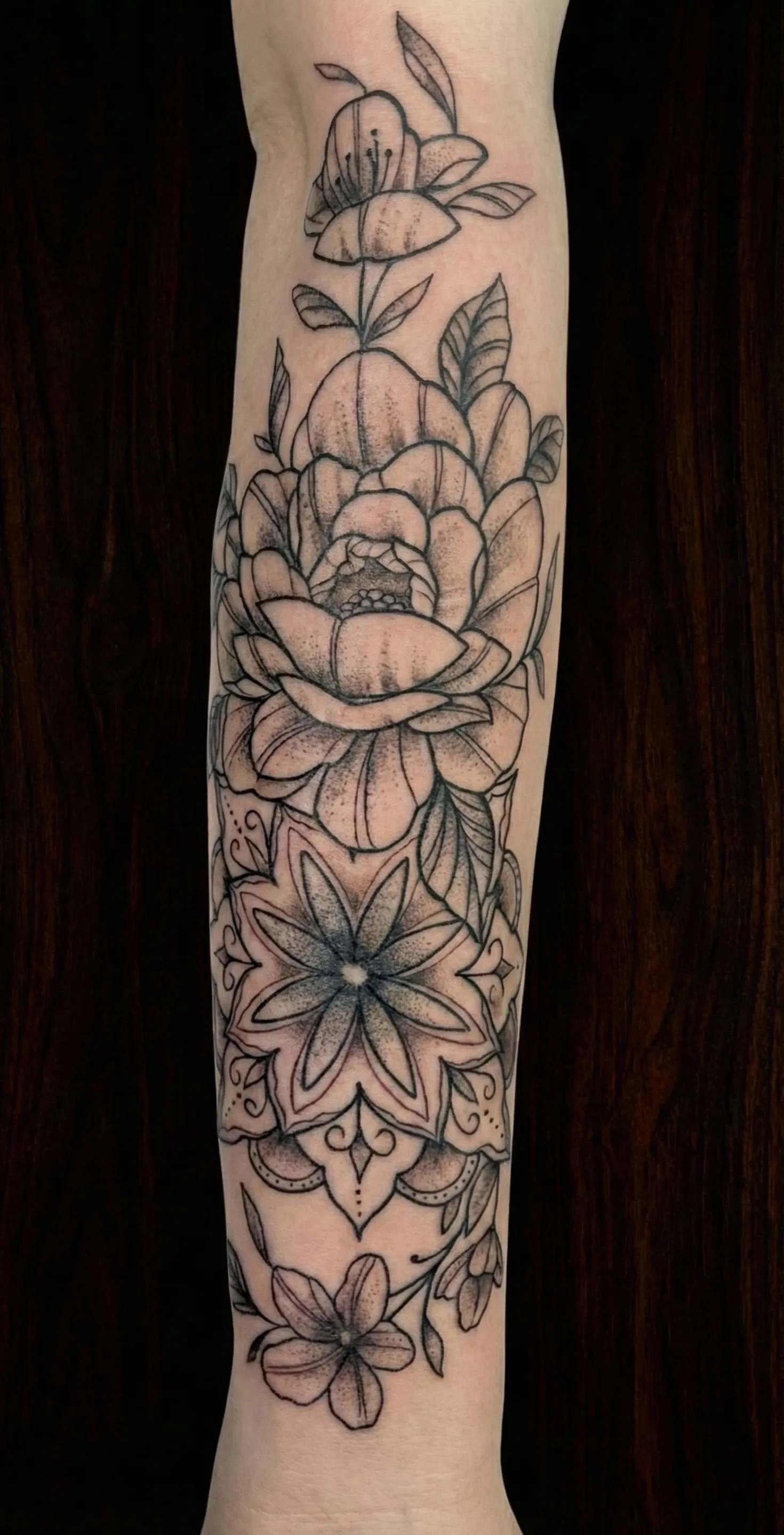 Fine Line Tattoos in Brisbane tattoo by Bad Apples Tattoo Emporium, Taringa Brisbane (8)