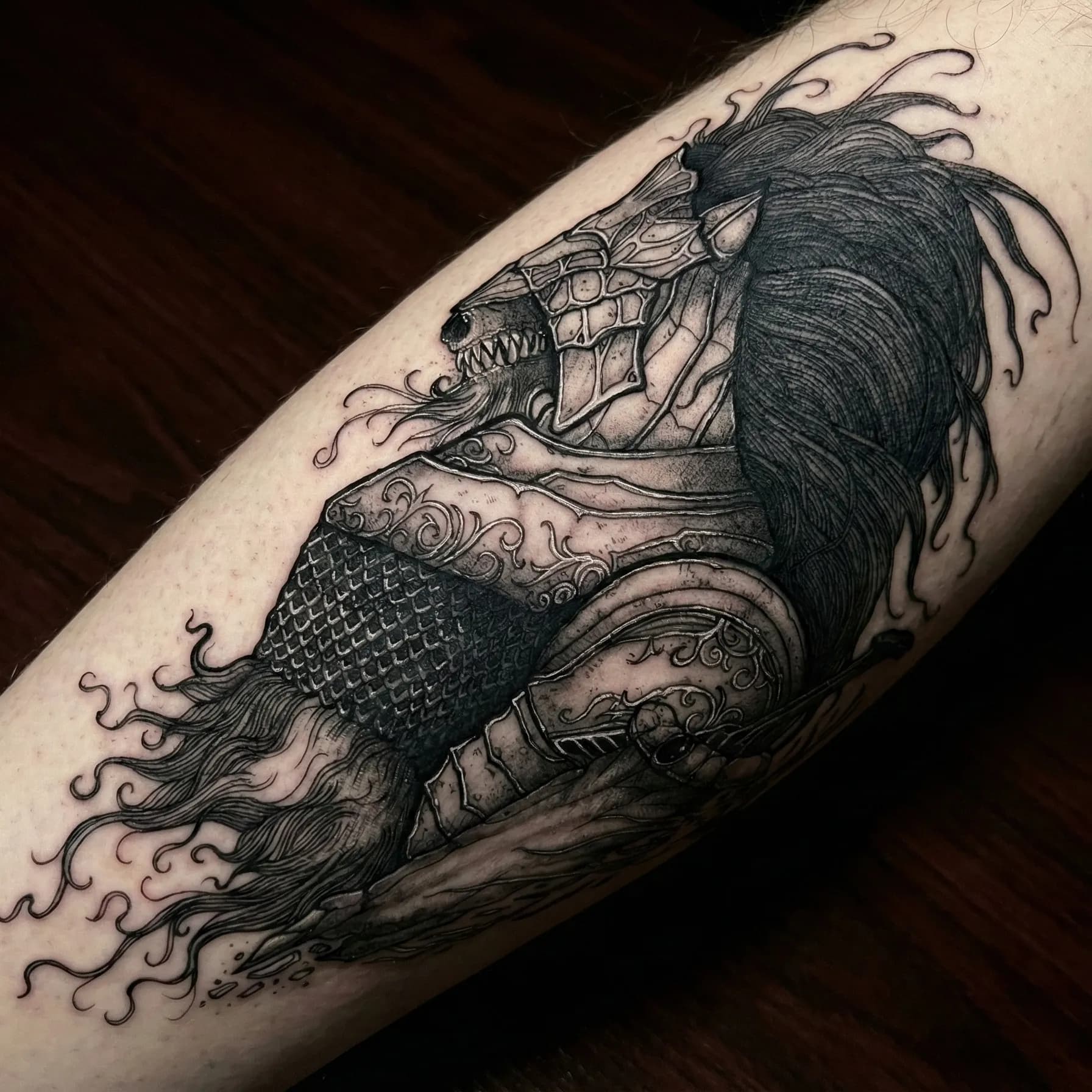 Blackwork Tattoos in Brisbane tattoo by Bad Apples Tattoo Emporium, Taringa Brisbane (5)