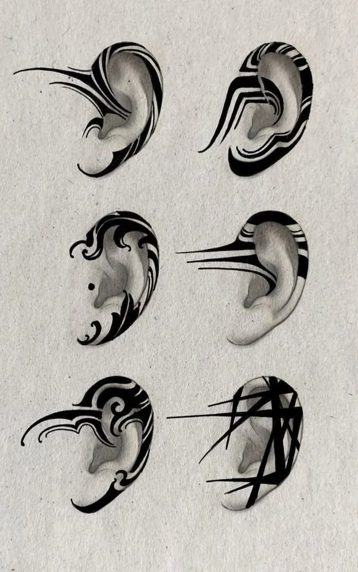 Custom tattoo design concept 1 drawn by Bad Apples Tattoo Emporium, Brisbane