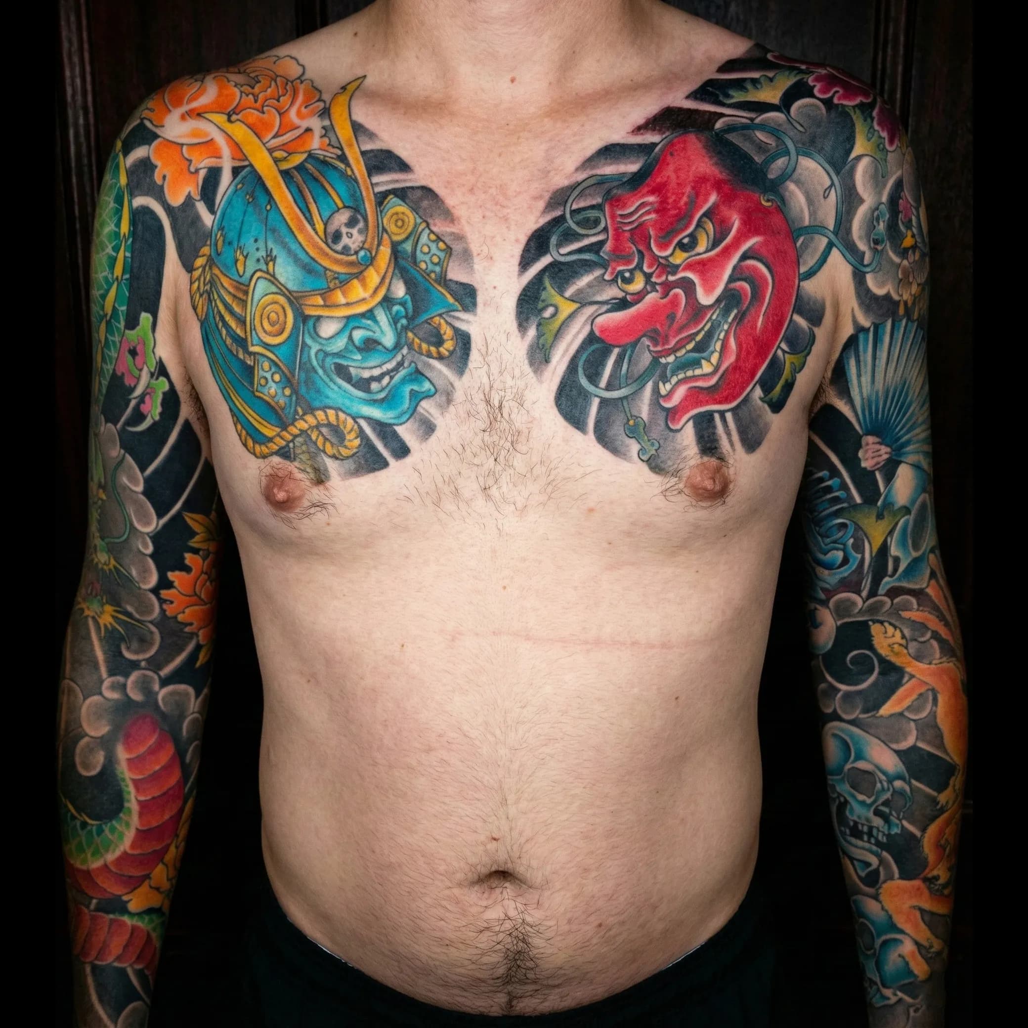Japanese Tattoos in Brisbane tattoo by Bad Apples Tattoo Emporium, Taringa Brisbane (3)