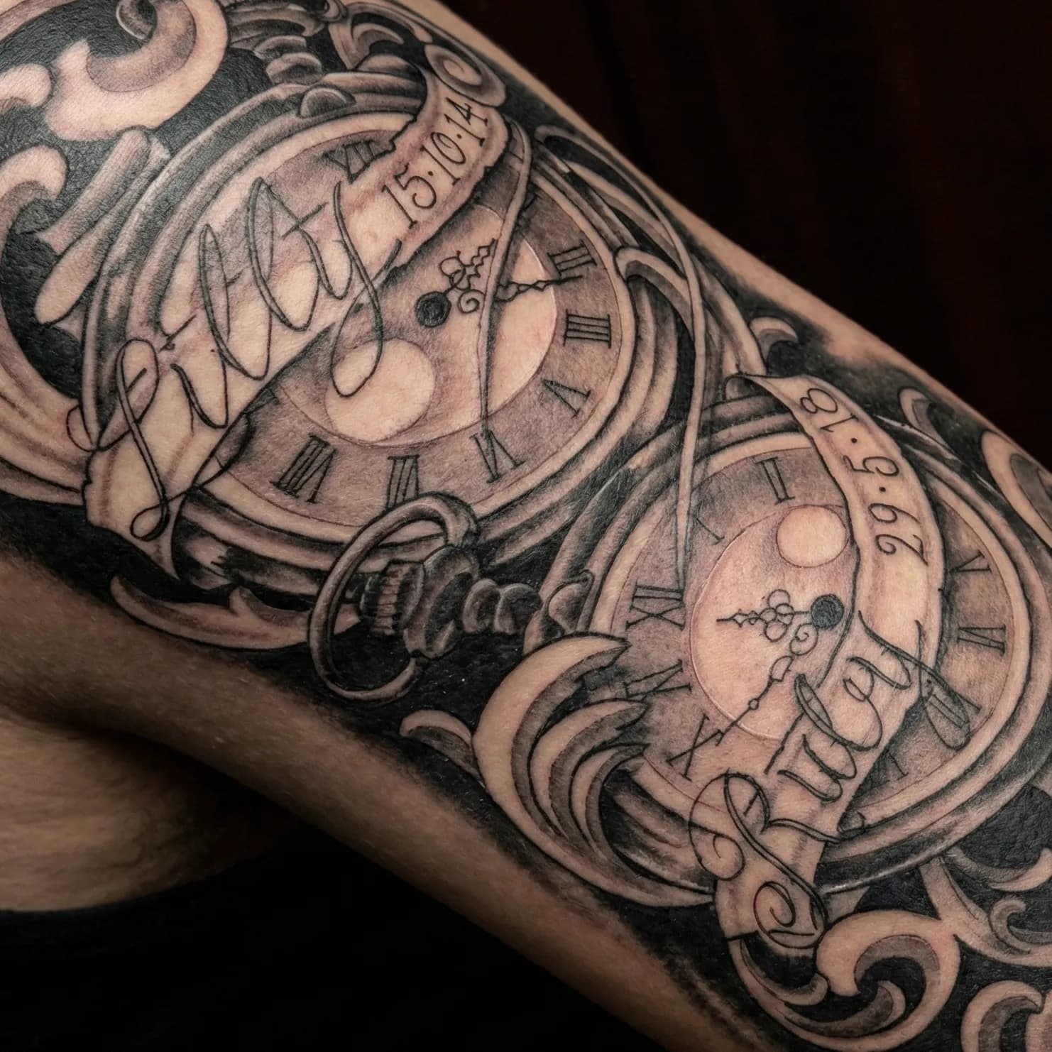Script & Lettering Tattoos in Brisbane tattoo by Bad Apples Tattoo Emporium, Taringa Brisbane (6)