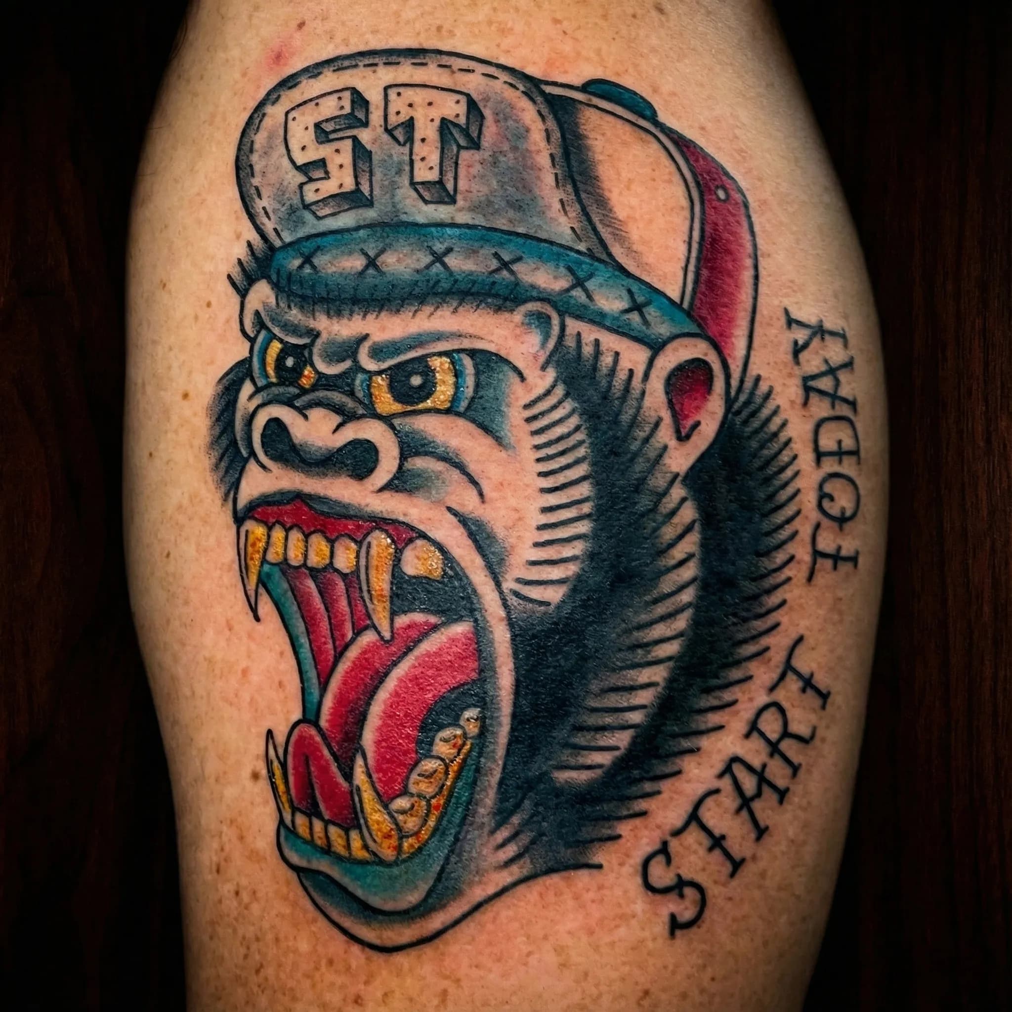 Traditional Tattoos in Brisbane tattoo by Bad Apples Tattoo Emporium, Taringa Brisbane (3)