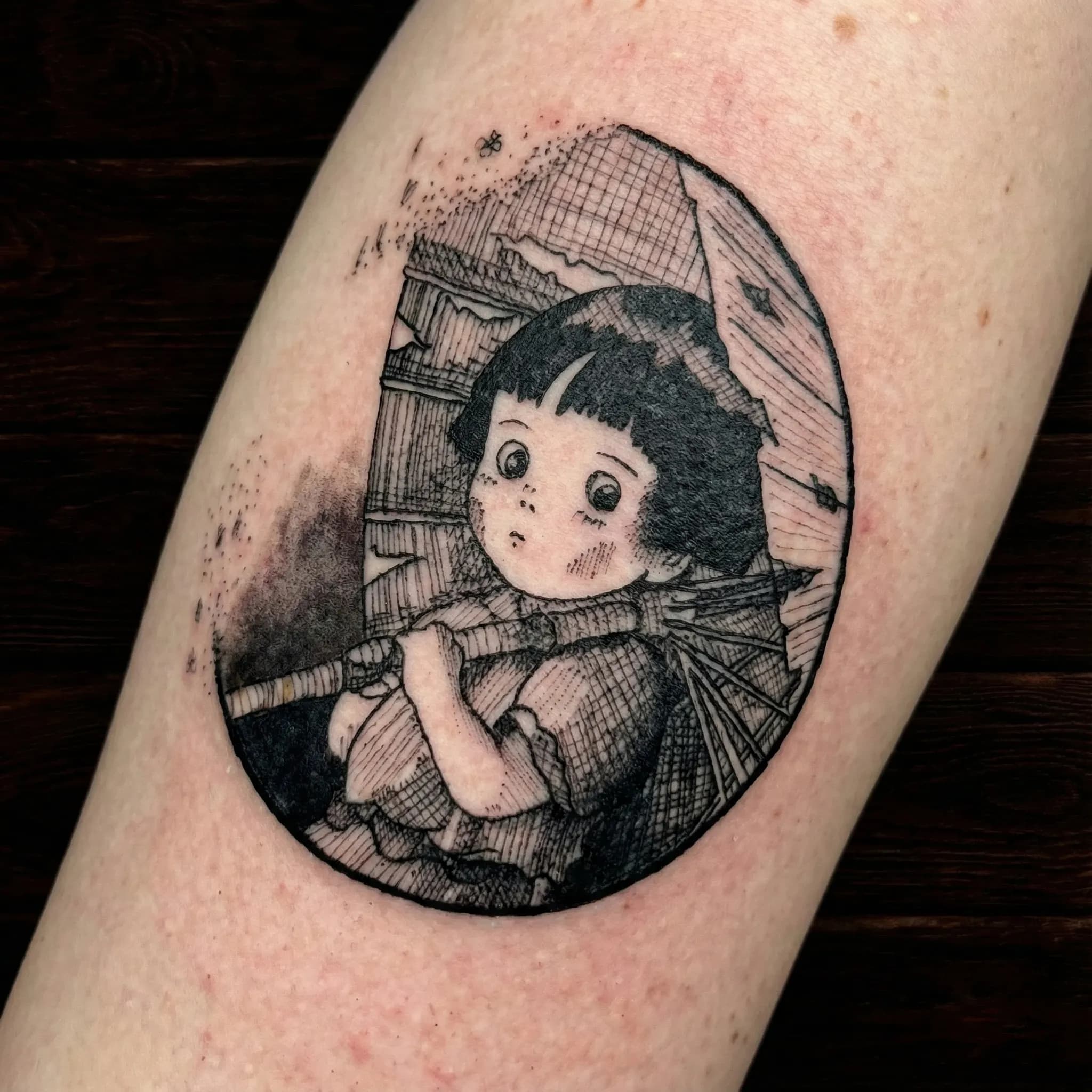 Fine Line Tattoos tattoo by Izzy at Bad Apples Tattoo Emporium, Taringa Brisbane