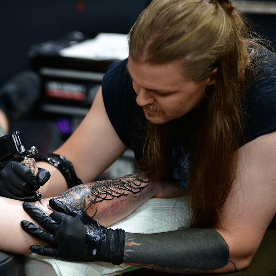 Dylan Durand, Senior Tattoo Artist at Bad Apples Tattoo Emporium, Taringa Brisbane